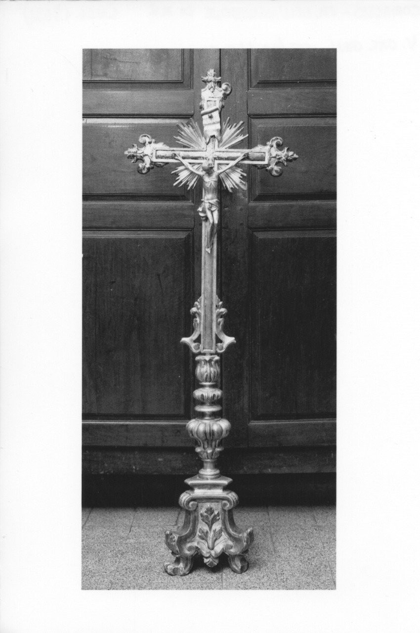 croce d'altare - bottega parmense (primo quarto sec. XIX)