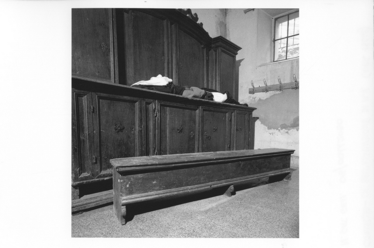 cassone - bottega parmense (ultimo quarto sec. XIX)