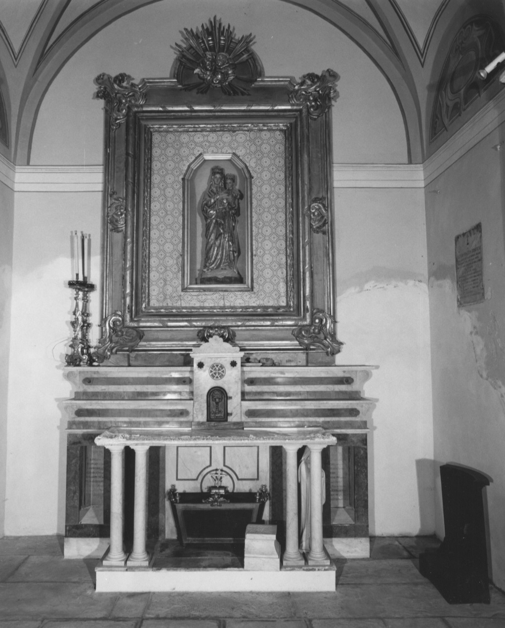 altare - produzione parmense (prima metà sec. XX)