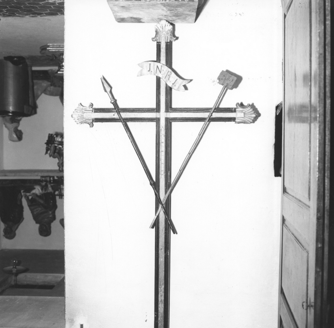 croce processionale - bottega parmense (ultimo quarto sec. XIX)
