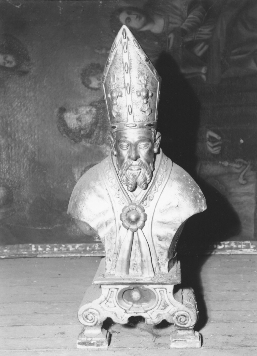 Santi vescovi (reliquiario - a busto, serie) - bottega parmense (secondo quarto sec. XVIII)
