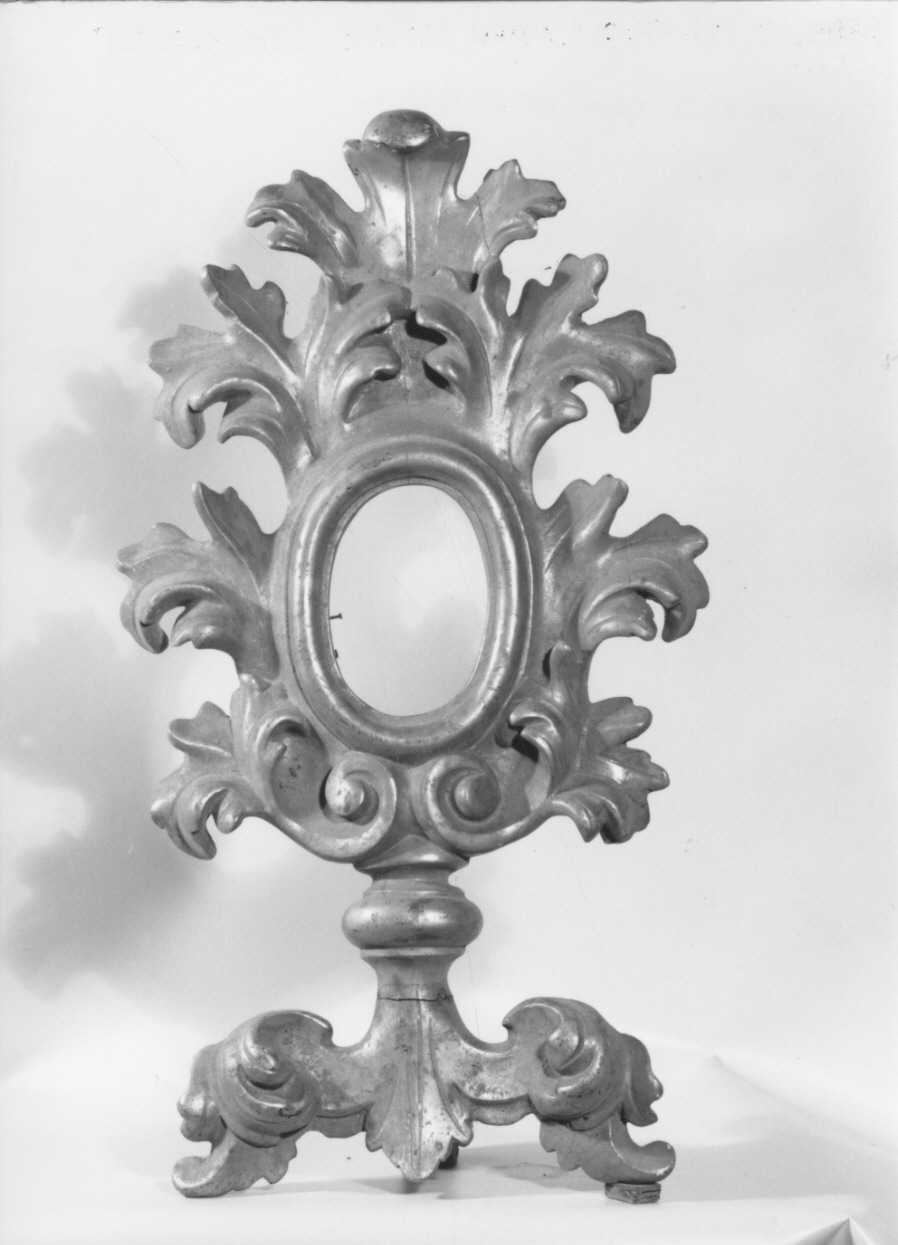 ostensorio - a raggiera - bottega parmense (inizio sec. XIX)