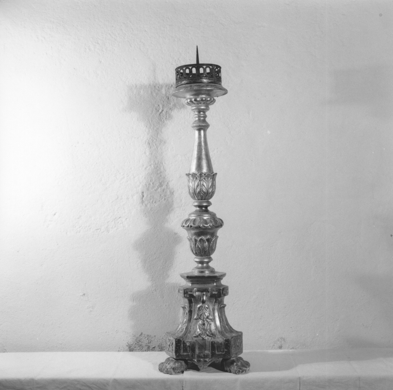 candeliere, serie - bottega parmense (fine sec. XVIII)