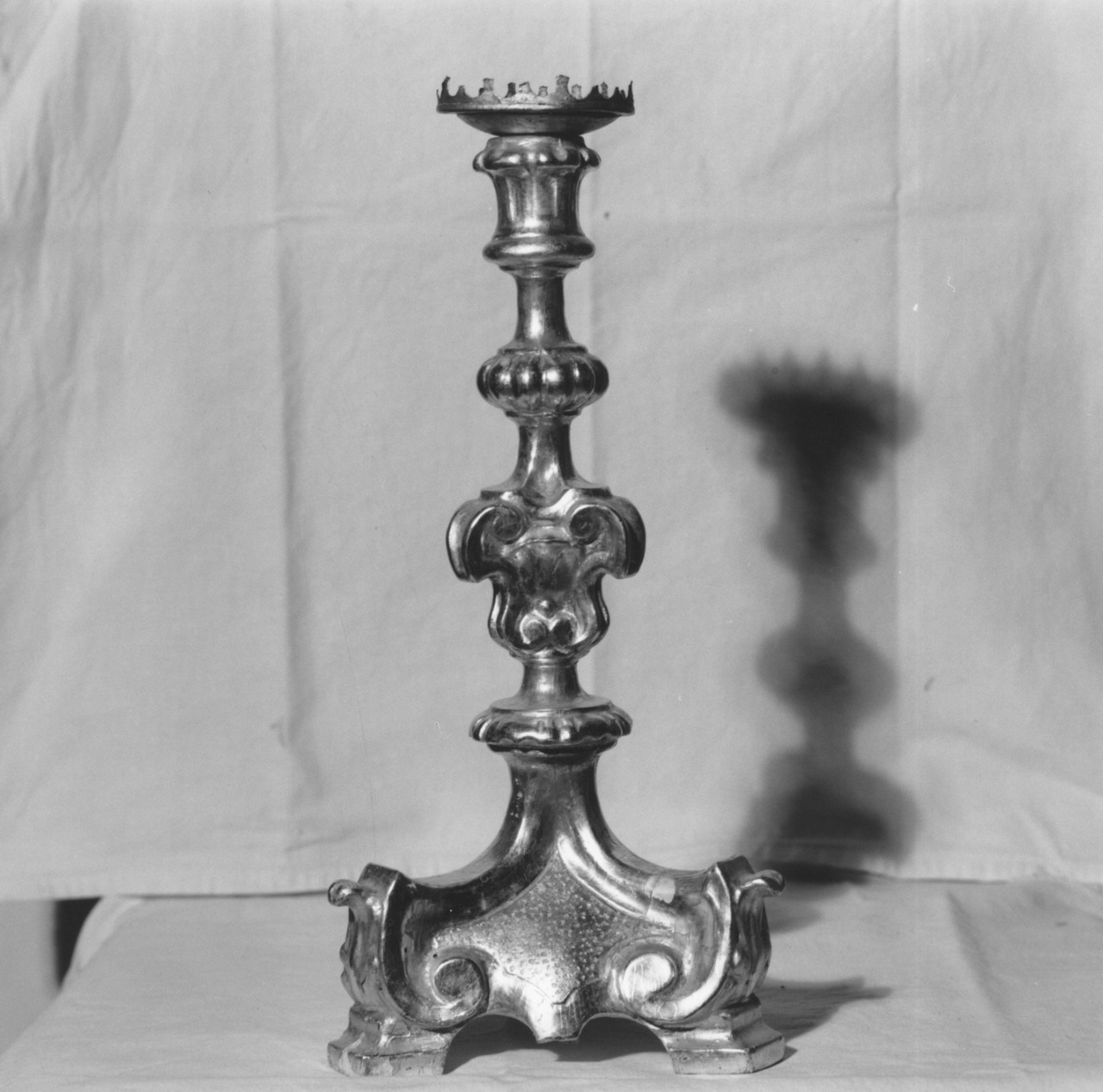 candeliere, serie - bottega parmense (fine sec. XVIII)