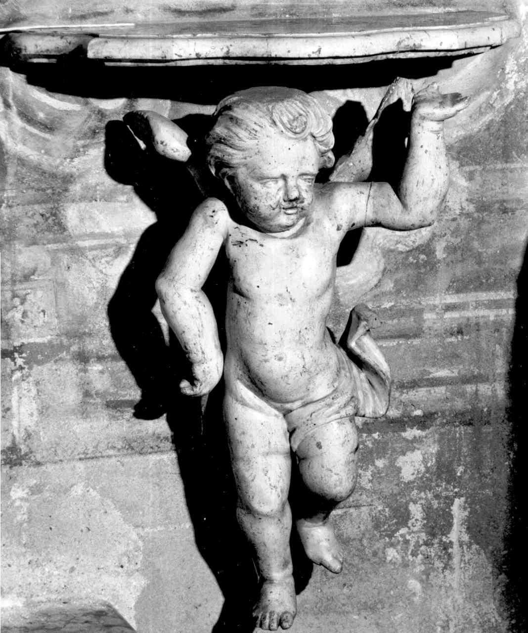 mensola, serie - bottega parmense (inizio sec. XVIII)