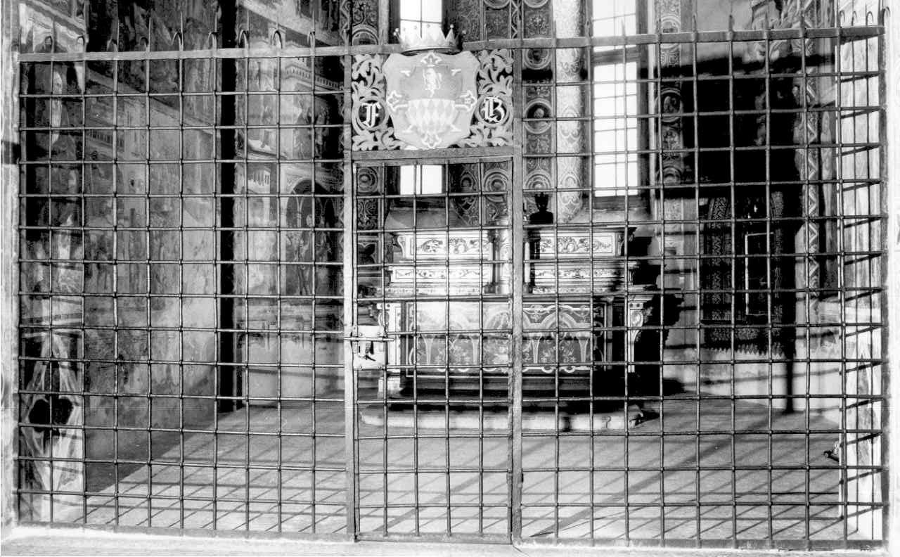 cancellata di cappella - bottega parmense (sec. XV)