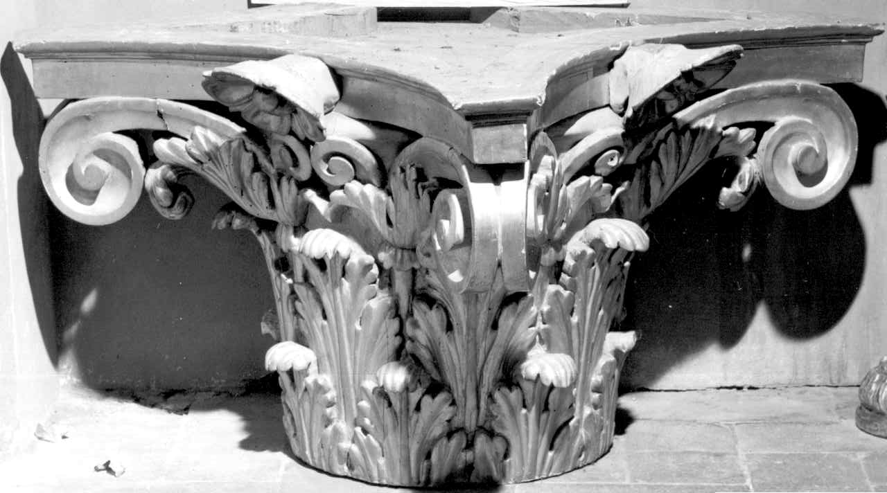 capitello composito - bottega parmense (sec. XVIII)