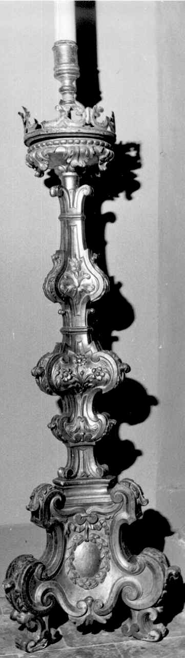 candeliere, serie - bottega parmense (sec. XVIII)