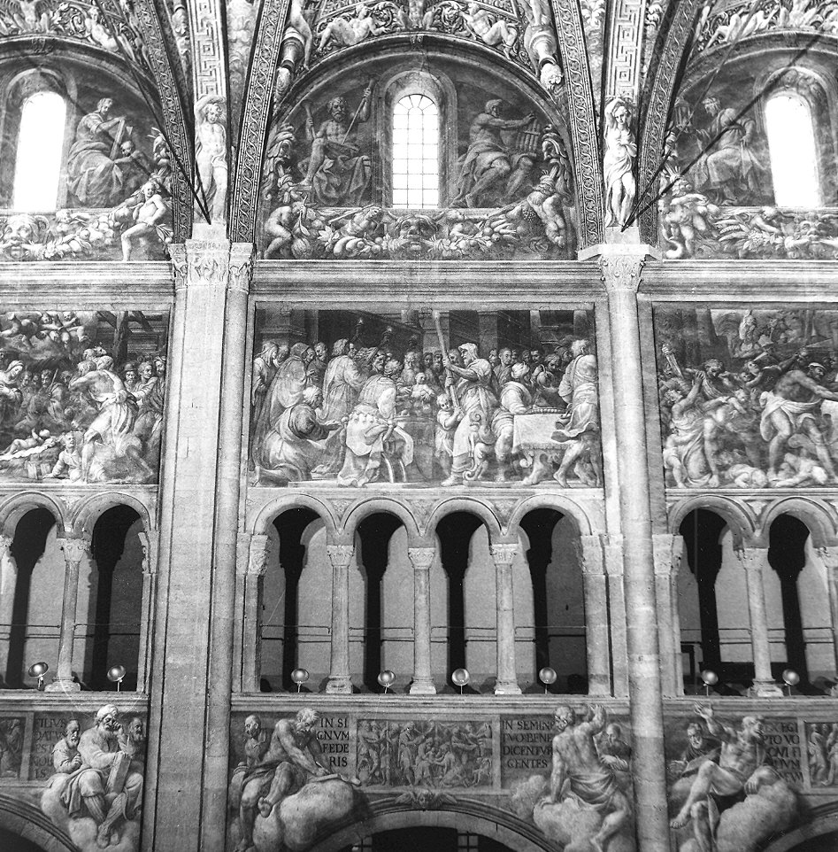 circoncisione di Gesù Bambino (dipinto) di Gambara Lattanzio (e aiuti), Gatti Bernardino detto Soiaro (terzo quarto sec. XVI)
