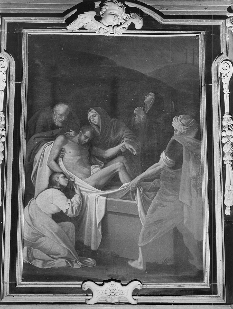 deposizione di Cristo nel sepolcro (dipinto) di Pasini Antonio (primo quarto sec. XIX)