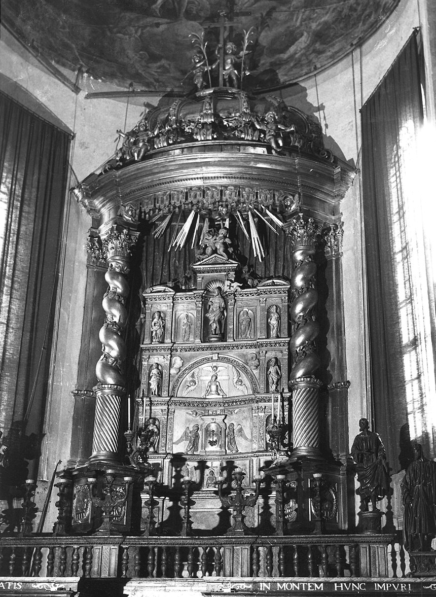 baldacchino di Bernardi Gherardo detto Gherardi Bernardo, Ghidetti Gaetano, Boudard Jean Baptiste (terzo quarto sec. XVIII)