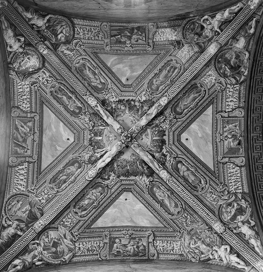 storie della vita della Madonna (dipinto, complesso decorativo) di Bresciani Antonio (sec. XVI)