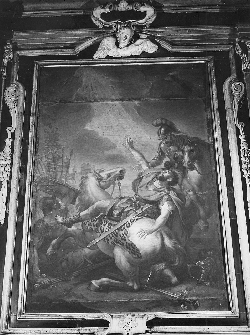 conversione di San Paolo (dipinto) di Bresciani Antonio (fine sec. XVIII)