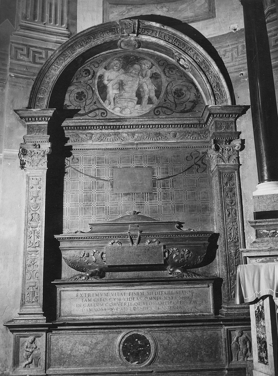 monumento funebre di Ferrari D'Agrate Giovan Francesco (attribuito), Caselli Cristoforo detto Dei Temperelli (inizio sec. XVI)