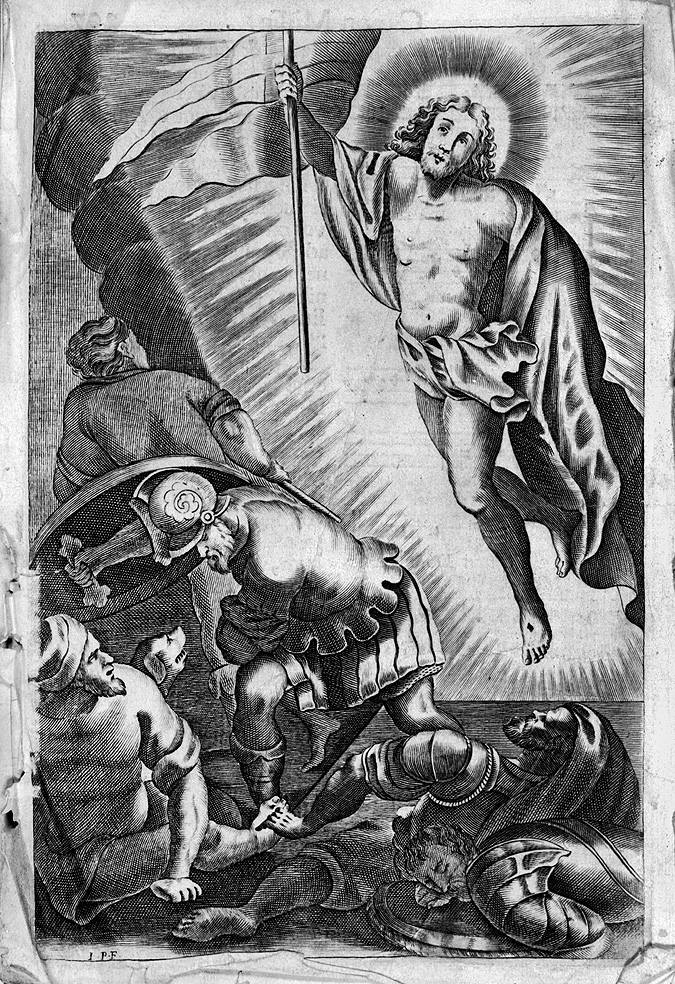 Resurrezione di Cristo (dipinto) di Piccini Isabella (sec. XVII)