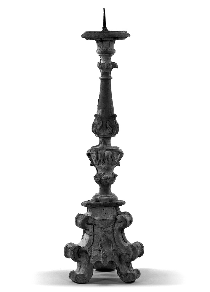 candeliere, coppia - ambito parmense (seconda metà sec. XVIII)