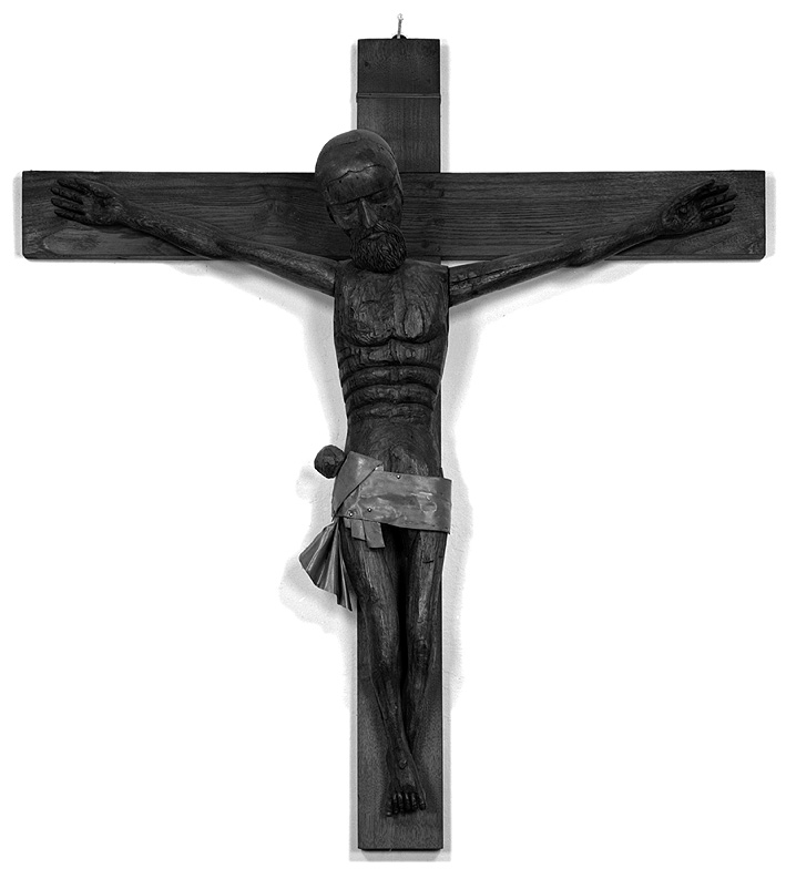 crocifisso - ambito parmense (prima metà sec. XX)