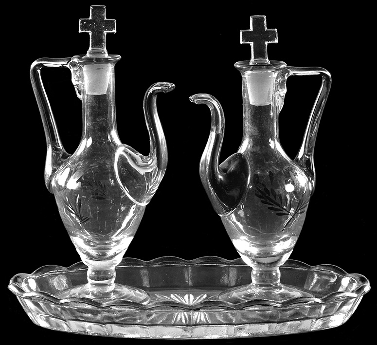 ampolline, coppia - produzione italiana (sec. XIX)