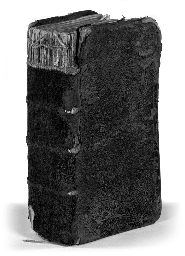 coperta di libro - produzione italiana (sec. XVIII)