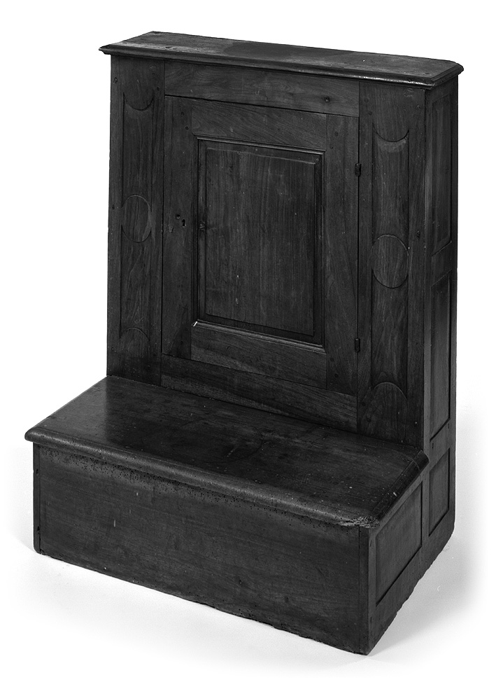 inginocchiatoio - ambito parmense (fine/inizio secc. XVIII/ XIX)