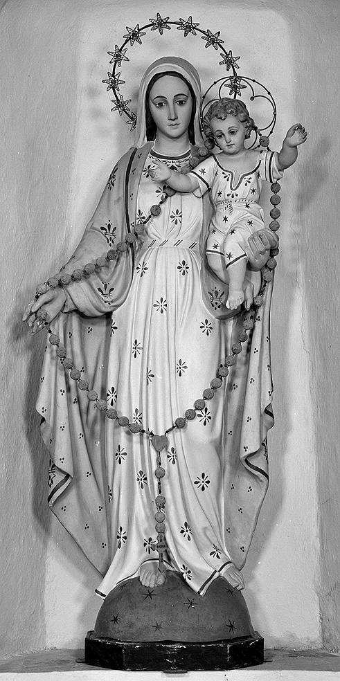 Madonna con Bambino (statua) - produzione parmense (prima metà sec. XX)