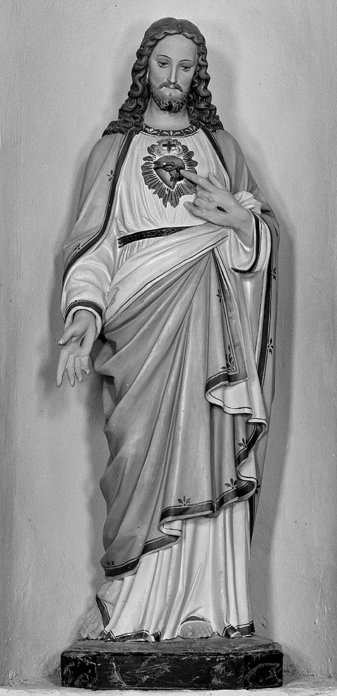 Sacro Cuore di Gesù (statua) - produzione parmense (prima metà sec. XX)