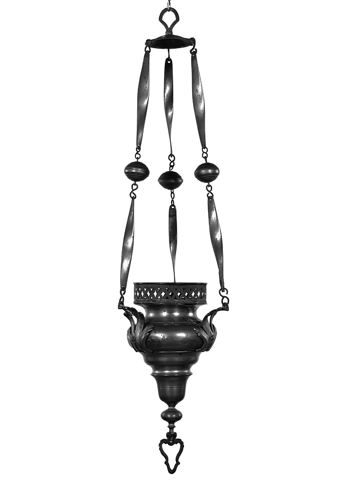 lampada da chiesa - ambito emiliano (sec. XVIII)
