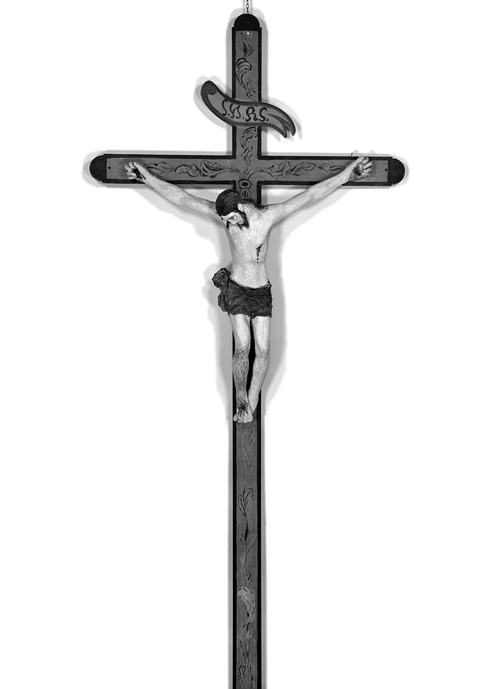 croce processionale - ambito parmense (sec. XIX)