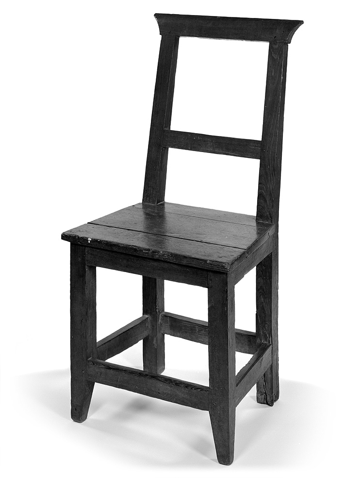 seggiola, serie - ambito parmense (inizio sec. XX)