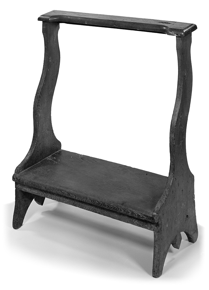 inginocchiatoio, serie - ambito parmense (seconda metà sec. XIX)