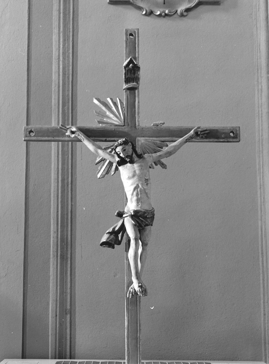 crocifisso - ambito piacentino (sec. XIX)
