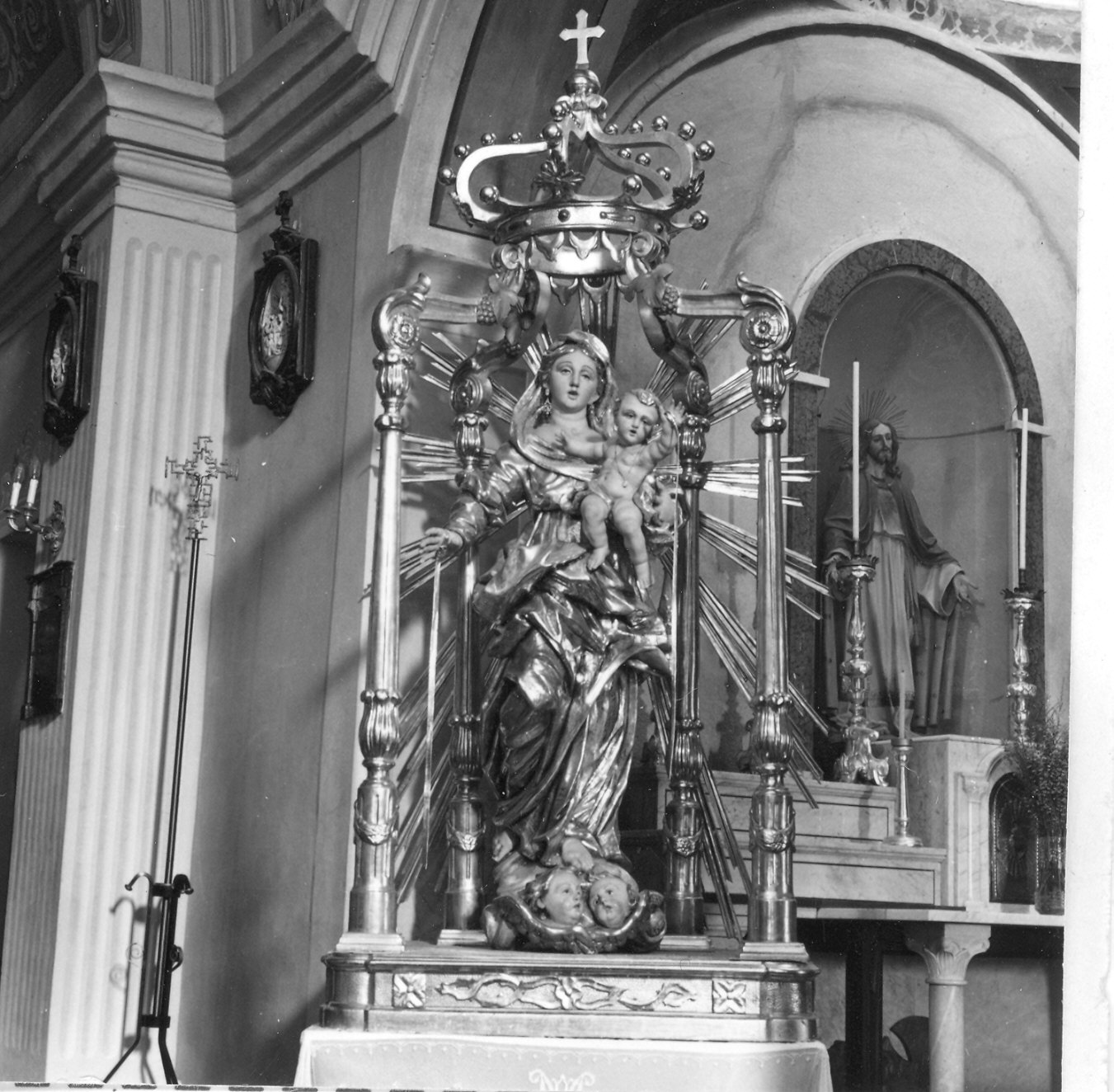 Madonna della Cintola (statua) - ambito piacentino (inizio sec. XVIII)