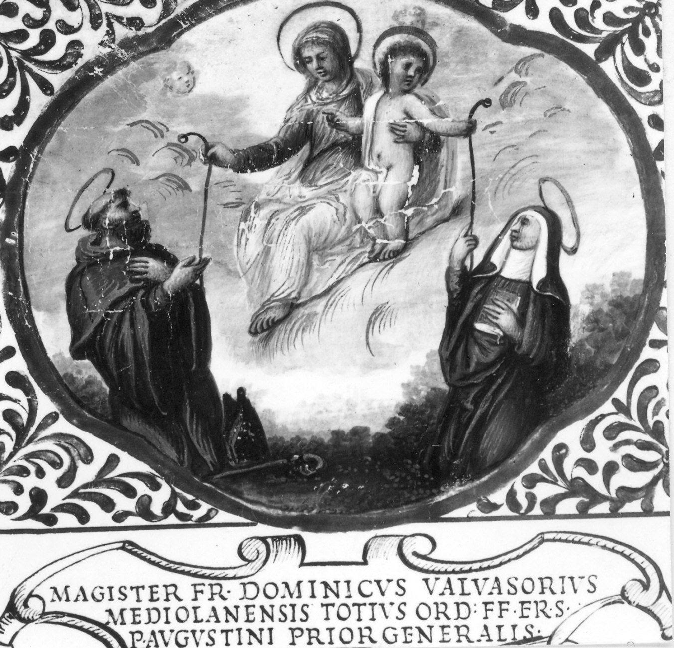 Madonna della Cintola (dipinto) - ambito piacentino (sec. XVII)