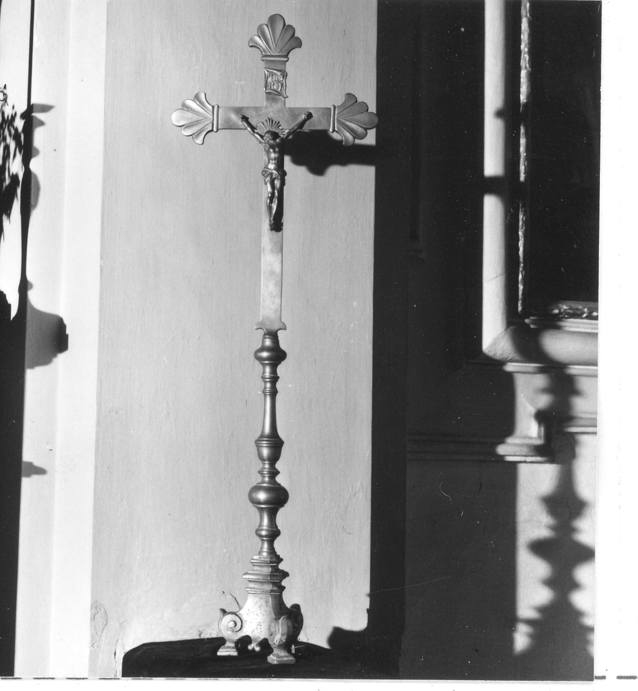 crocifisso di Savazzi Giovanni Battista (prima metà sec. XVIII)