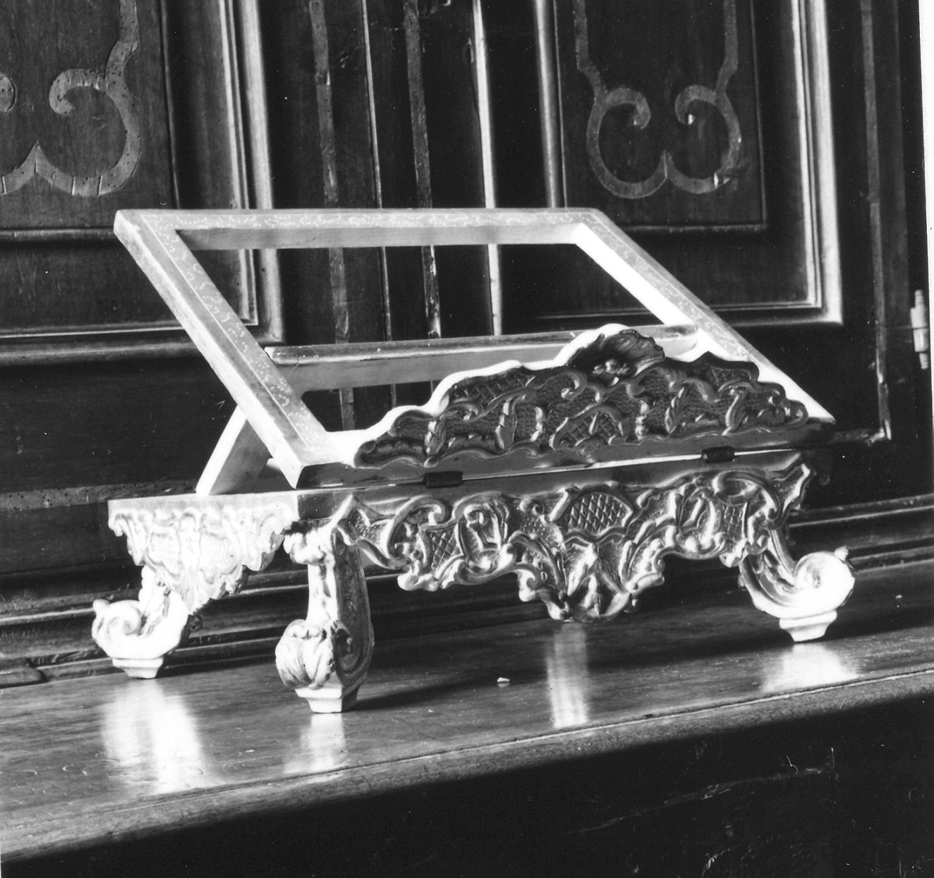 leggio di Galli Giuseppe, Corradini Giuseppe (sec. XVIII)