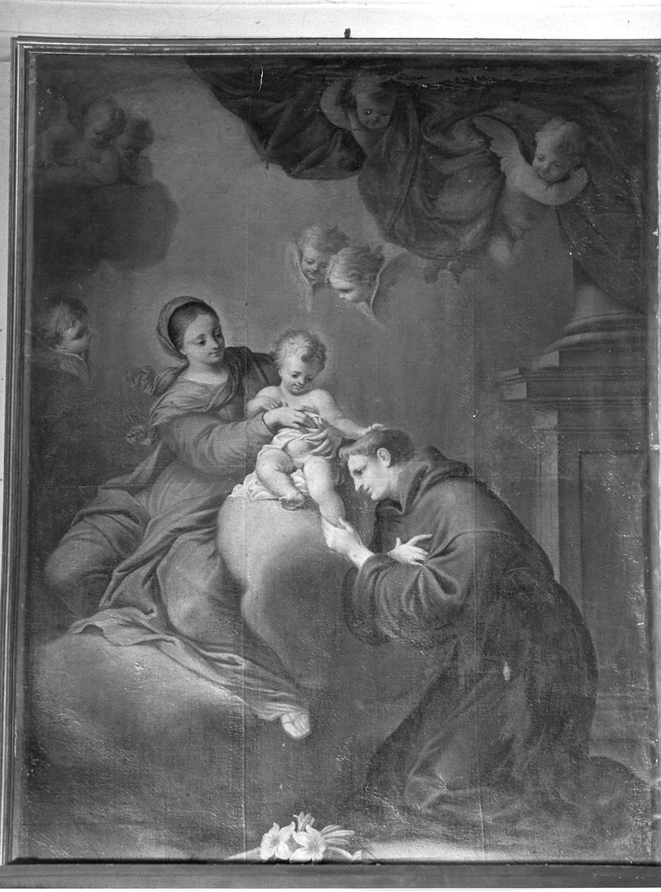 Madonna con Bambino e Sant'Antonio (dipinto) - ambito emiliano (inizio sec. XVIII)