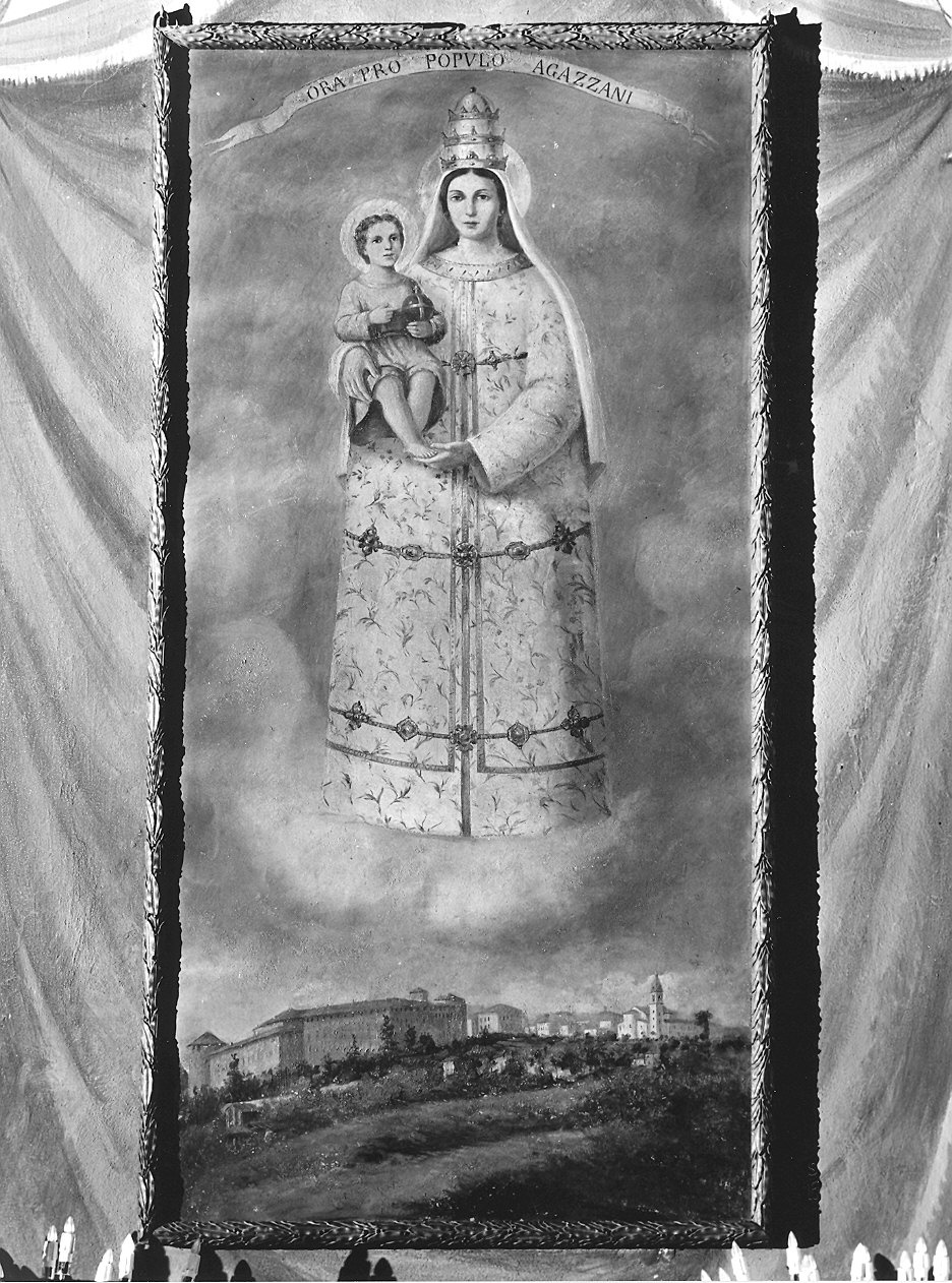 Madonna del Pilastrello (dipinto) - ambito piacentino (sec. XIX)
