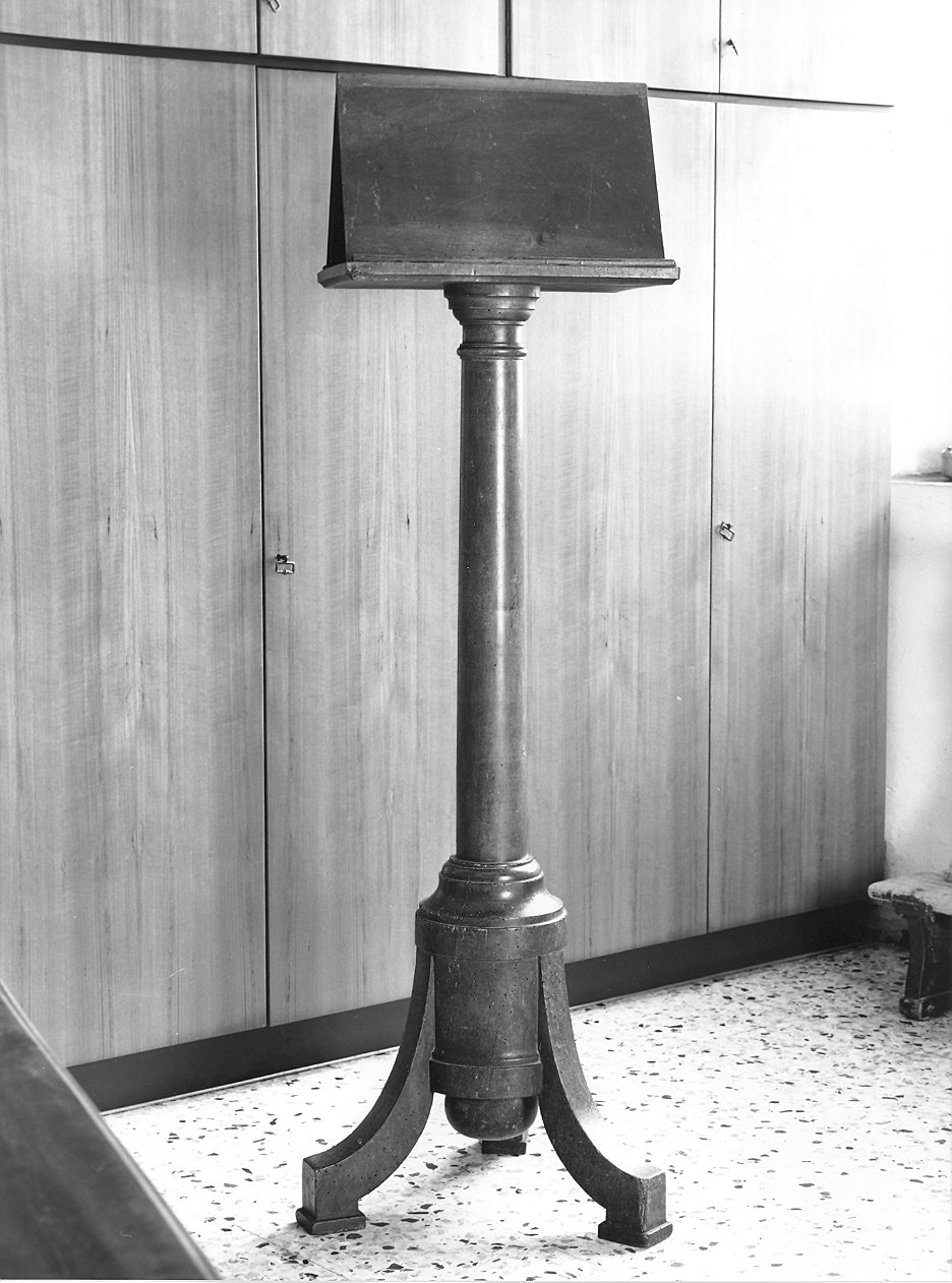 leggio - ambito piacentino (sec. XIX)