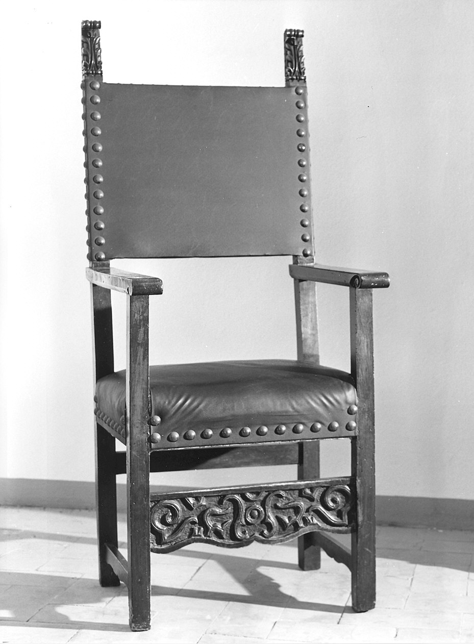 seggiolone - ambito piacentino (sec. XIX)