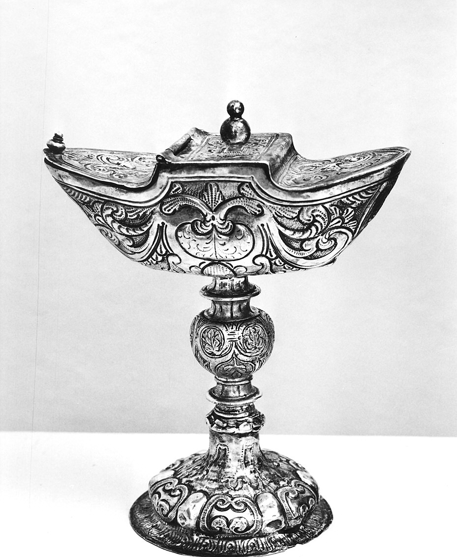 navicella portaincenso - ambito piacentino (sec. XVIII)