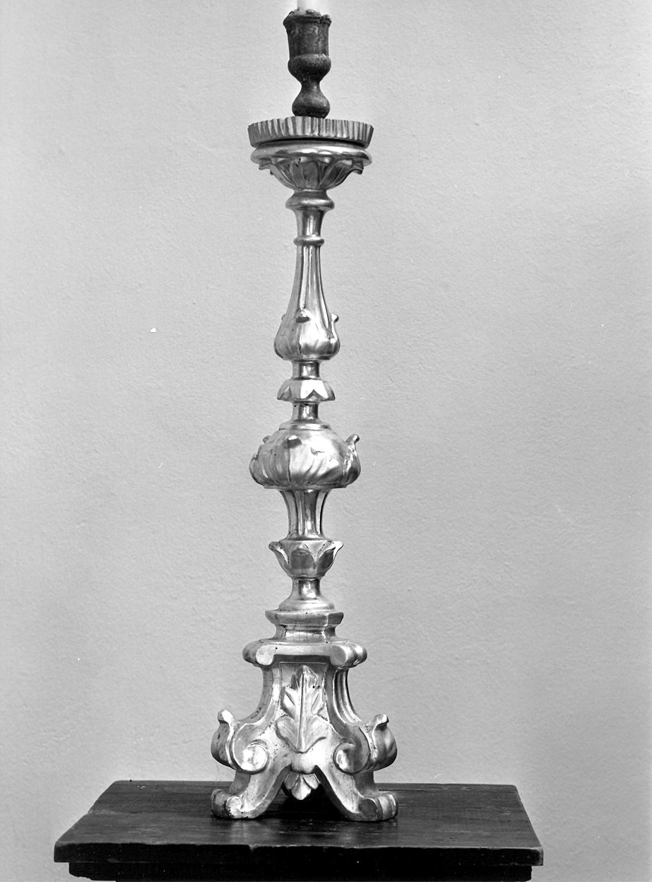 candeliere, serie - ambito piacentino (sec. XVIII)