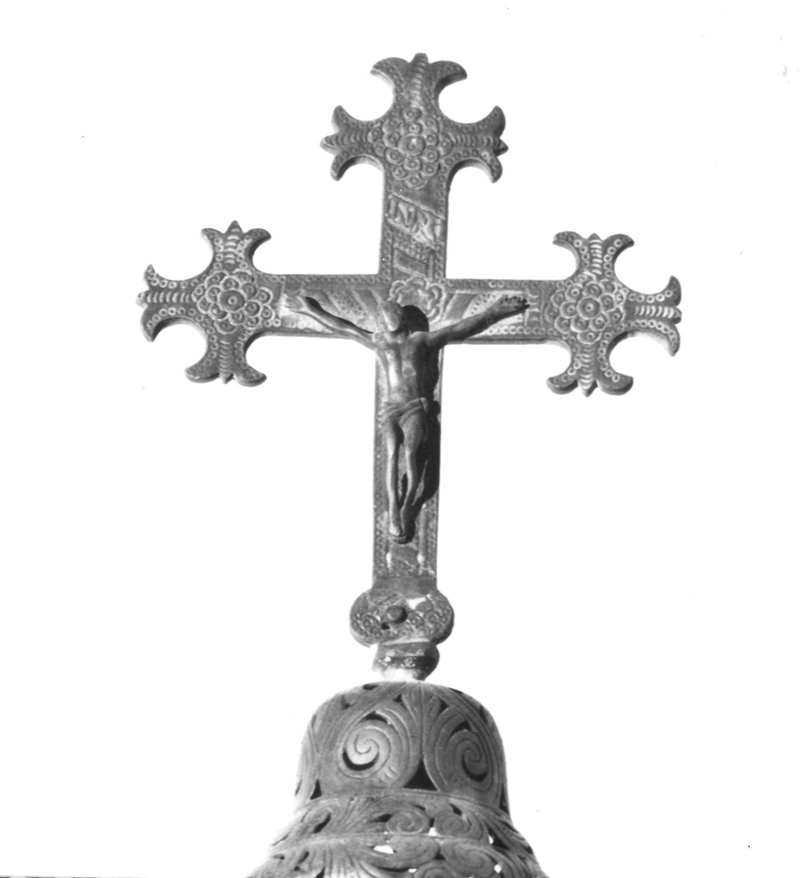 crocifisso - ambito piacentino (fine sec. XVII)