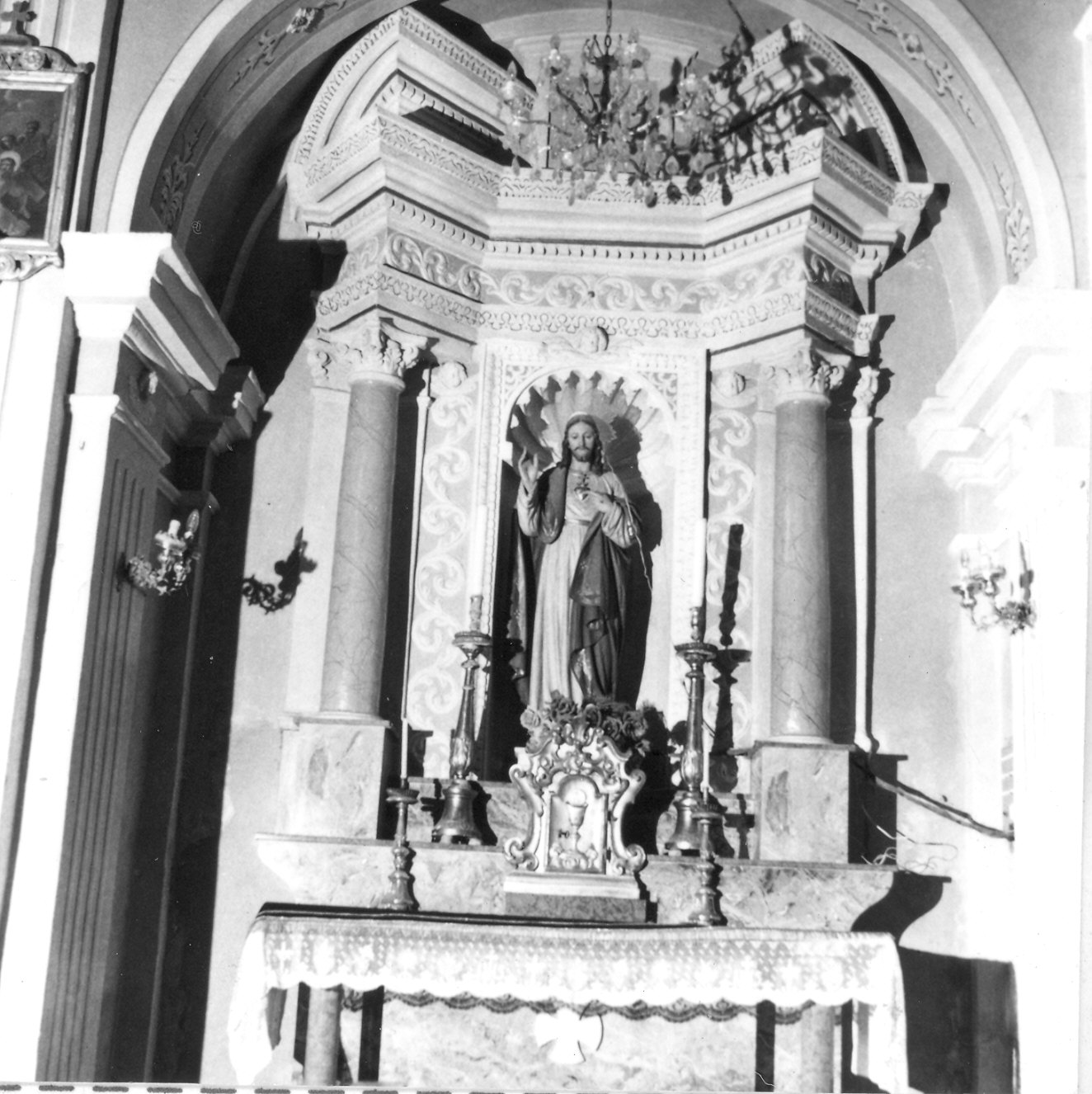 altare - ambito piacentino (inizio sec. XVIII)