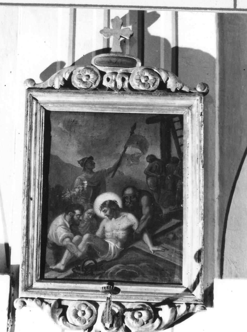 stazioni della via crucis (dipinto, ciclo) - ambito piacentino (sec. XIX)