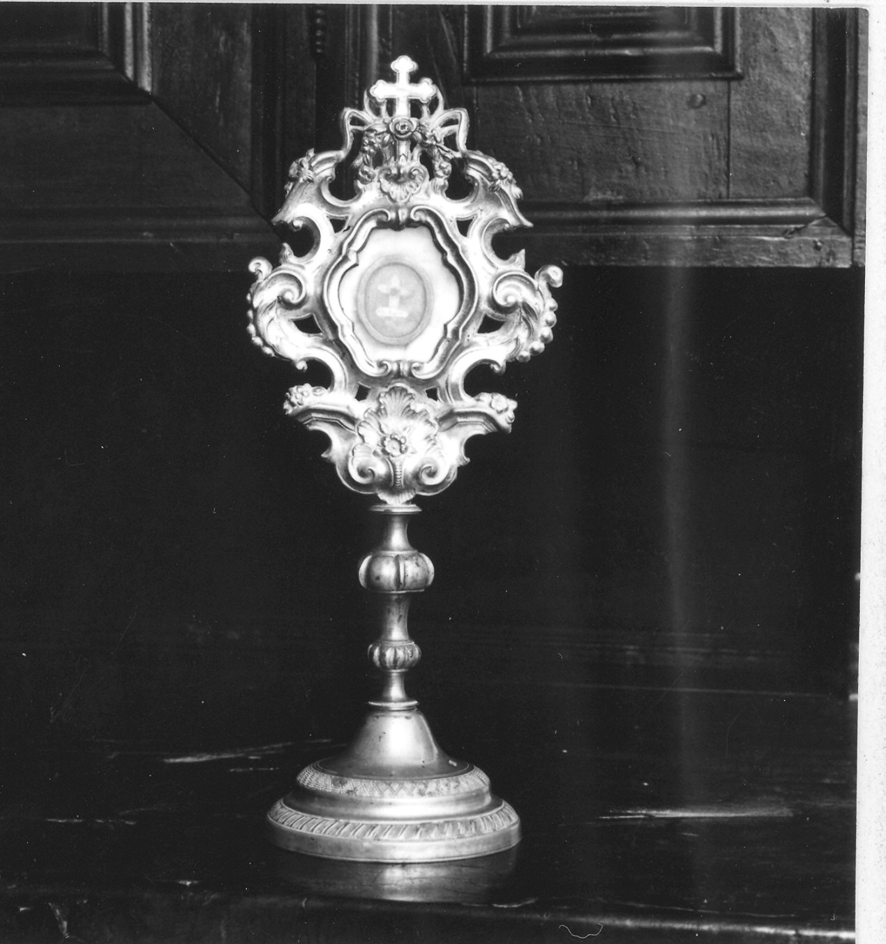 reliquiario - ambito piacentino (fine/inizio secc. XVIII/ XIX)