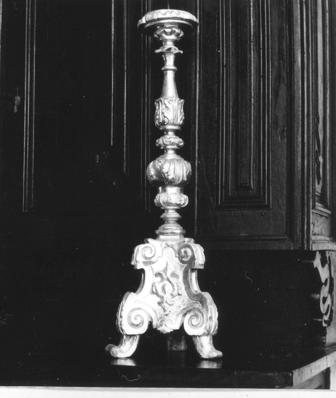 candeliere - ambito piacentino (sec. XVIII)