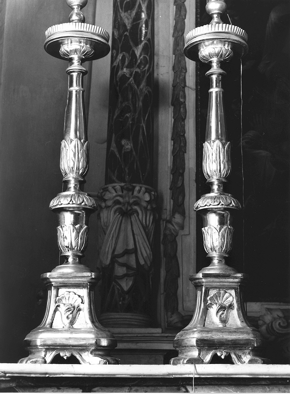 candeliere, serie - ambito piacentino (sec. XIX)