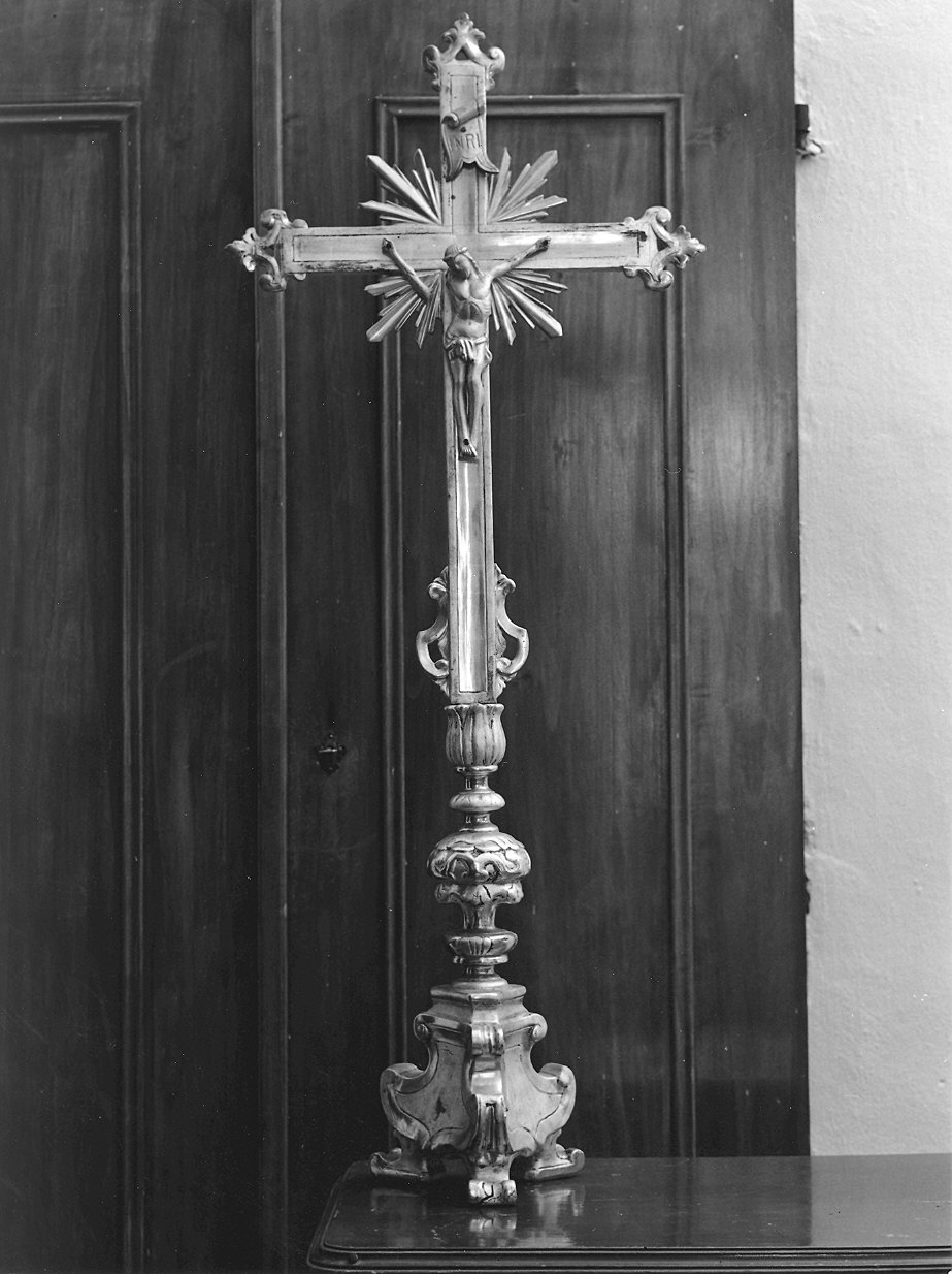 croce d'altare - ambito piacentino (sec. XIX)