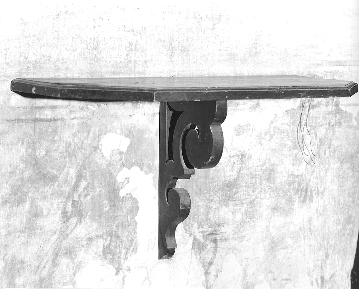 mensola - ambito piacentino (sec. XVIII)