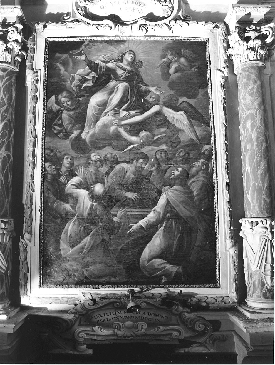 assunzione della Madonna (dipinto) - ambito Italia settentrionale (sec. XVIII)